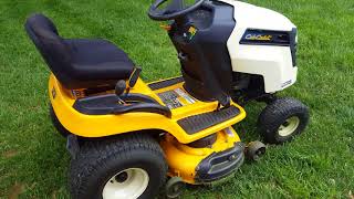 Cub Cadet LTX 1040 moves slow [upl. by Doersten418]