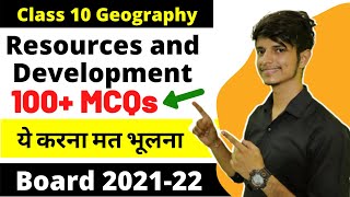 Class 10 Geography Chapter 1  Resources and development Class 10 mcqs NCERT Cbse [upl. by Prentice]