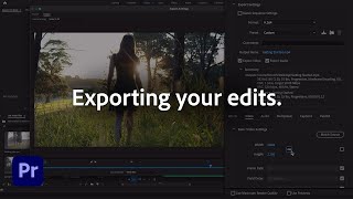 How to export videos in any format  Adobe Premiere Pro [upl. by Magdalen68]