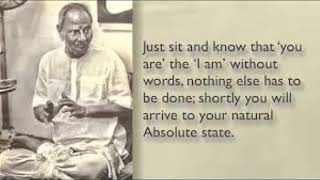 Nisargadatta Maharaj  quotI amquot  A Guided Meditation [upl. by Eidnas]