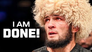 Khabib Nurmagomedov Announces Retirement  UFC 254 [upl. by Sorcha]