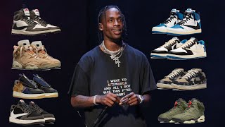 Travis Scott Shoes Collection [upl. by Atnes]