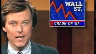 The 1987 stock market crash Original news report [upl. by Oiuqise393]