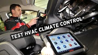 HOW TO TEST BLEND DOOR ACTUATOR CLIMATE CONTROL HEATER TEMP CONTROL ANY CAR [upl. by Morell]