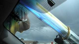 How to Repair a Long Crack in a Windshield by Crack Eraser [upl. by Atonsah332]