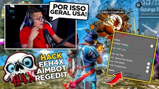 REAÇÃO DO CEROL AO VER COMO FUNCIONA O FFH4X HACK [upl. by Odraboel]