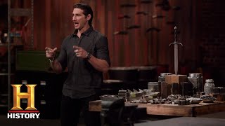 Forged in Fire Damascus Patterned Blades Season 5 Episode 8  History [upl. by Cynthla]