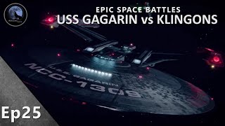 EPIC Space Battles  USS Gagarin and USS Discovery vs The Klingons  Star Trek Discovery [upl. by Yriek]