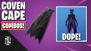 COVEN CAPE COMBOS in Fortnite [upl. by Arissa]