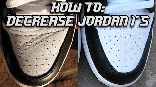 How to decrease Jordans Jordan 1 [upl. by Luther184]