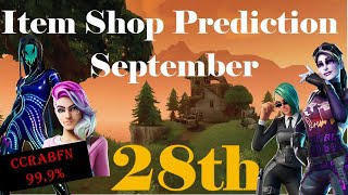 September 28th 2021 Fortnite Item Shop Prediction [upl. by Cully]