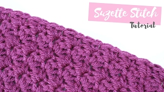 CROCHET How to crochet the Suzette stitch  Bella Coco [upl. by Gundry]