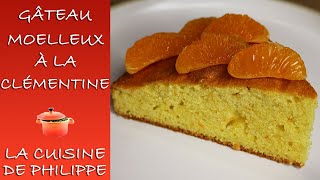 Gâteau moelleux à la clémentine [upl. by Nwahsed]