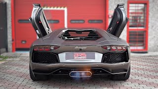 Lamborghini Aventador with CAPRISTO Straight Pipes Exhaust  STILL THE BEST SOUNDING SUPERCAR 🔥 [upl. by Sandor716]