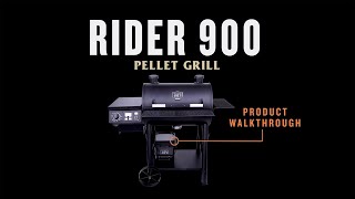 Oklahoma Joes Rider 900 Pellet Grill – Product Walkthrough [upl. by Jaco973]