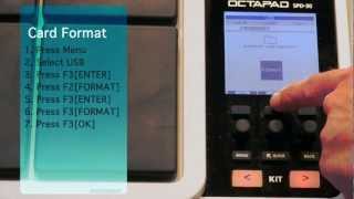 OCTAPAD SPD30 Updating to Version 2 [upl. by Gillespie199]