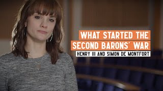 What was the Second Barons War  What started the Second Barons War  2 Minute History [upl. by Etnovad145]