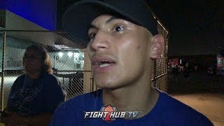 VERGIL ORTIZ SPEAKS ON BIG KO WIN OVER ANTONIO OROZCO amp WHATS NEXT AT 147 [upl. by Nimaynib]