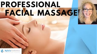 PROFESSIONAL FACE amp DECOLLETE MASSAGE TECHNIQUES [upl. by Nilrah262]