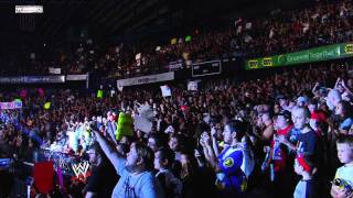 Money in the Bank 2011  CM Punks entrance [upl. by Nainatrad]