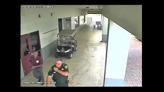 Florida Shooting Exterior Surveillance Video Released In Deadly School Shooting [upl. by Alyek69]