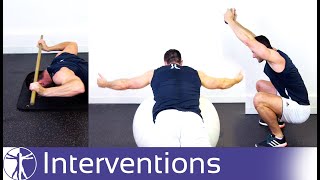 Thoracic Spine Extension Strengthening Exercises [upl. by Stiegler]