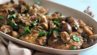 Ultimate Classic Chicken Marsala [upl. by Esinart]