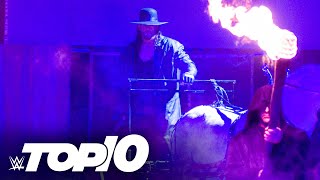 The Undertaker’s greatest entrances WWE Top 10 Nov 1 2020 [upl. by Wachtel]