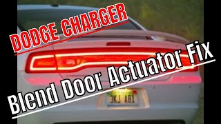 DODGE CHARGER BLEND DOOR ACTUATOR FIX [upl. by Niloc]