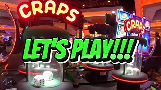 Lets PLAY BUBBLE CRAPS at Chumash Casino [upl. by Schreibe106]