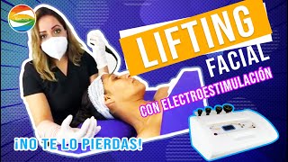 Rejuvenecimiento Facial con la Técnica de Electroestimulación [upl. by Naired]