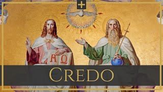 Credo  latin chant [upl. by Nylessej508]