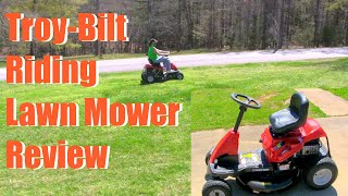 TroyBilt Riding Mower Review [upl. by Eintrok]