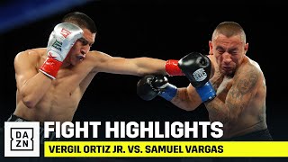 HIGHLIGHTS  Vergil Ortiz Jr vs Samuel Vargas [upl. by Enylhsa]