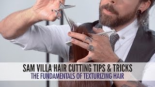 Learn the Fundamentals of Texturizing Hair [upl. by Yarled]