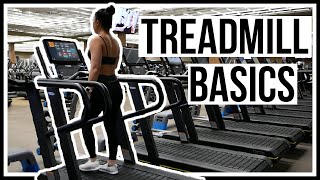 HOW TO USE A TREADMILL  Beginners Guide [upl. by Earb]