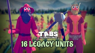 TABS  How to unlock Legacy Campaign 16 Secret Units [upl. by Eilagam]