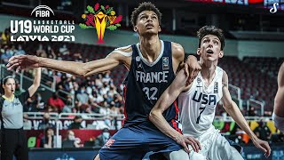 USA amp France BATTLE It Out In The U19 World Cup Final  Ft Chet Holmgren Victor Wembanyama amp More [upl. by Hoffarth]