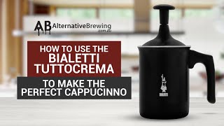 How to Use the Bialetti Tuttocrema Milk Frother [upl. by Rollin514]