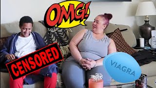 EXTREME SON VIAGRA PRANK ON MOM [upl. by Zetana]