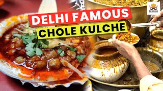 Delhi Famous Chole Kulche  quotLotan Chole Kulche Wale quot [upl. by Ecnahc]