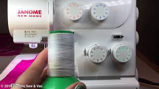 Simple Serging 103 3Thread Overlock Stitches amp Rolled Hems [upl. by Crean]