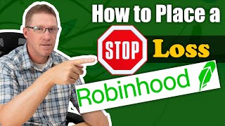 How to Enter Stop Loss Rules in Robinhood for Option Trades [upl. by Llednahs160]