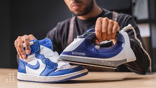 Air Jordan 1 Storm Blue Full Restoration With Vick Almighty [upl. by Howlend718]