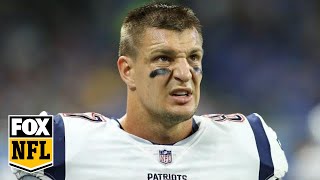 Rob Gronkowski explains how he avoided a trade to the Lions by saying he was retired  FOX NFL [upl. by Flint]