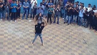 Tarun and shivani Dance perform at SIES Nerul [upl. by Enerahs]