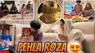 Pehla Roza Alhamdulillah  Sehri Se Iftar Tak  Decor ka Saman Tod Diya  Ramadan vlog [upl. by Enitsenre]