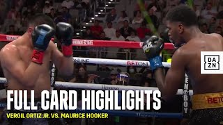 FULL CARD HIGHLIGHTS  Vergil Ortiz Jr vs Maurice Hooker [upl. by Siro395]