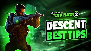 5 MUST KNOW TIPS For The Descent Game Mode  The Division 2 [upl. by Aihsat]