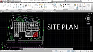 How to draw a site plan [upl. by Kcirrez728]